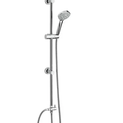 Novaservis dušas komplekti - dušas komplekts, augšējā un rokas duša ar turētāju un dušas šļūteni, augstums 106 cm, hroms SET030,0