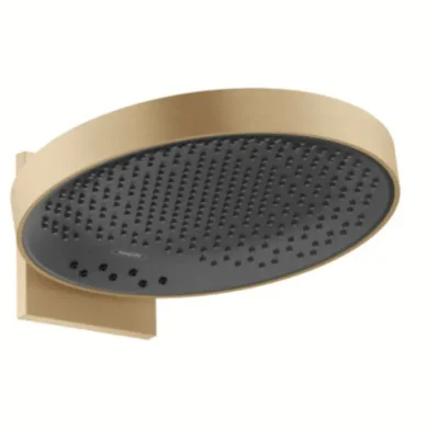Hansgrohe Rainfinity - galvas duša 360 ar pieslēgumu, 3 strūklas veidi, birstēta bronza 26234140