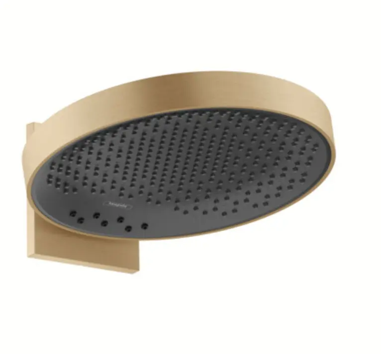 Hansgrohe Rainfinity - galvas duša 360 ar pieslēgumu, 3 strūklas veidi, birstēta bronza 26234140