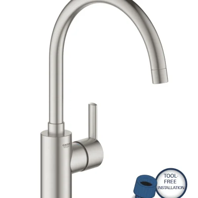 Grohe Feel - virtuves izlietnes maisītājs, supersteel 32670DC2