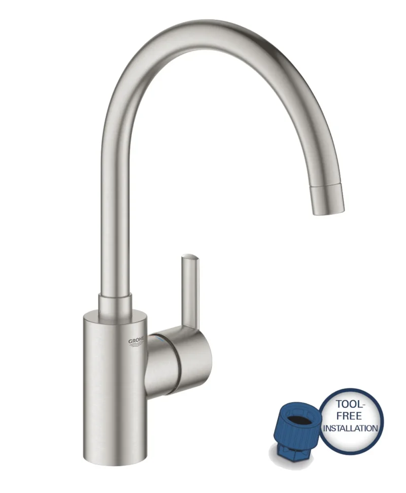 Grohe Feel - virtuves izlietnes maisītājs, supersteel 32670DC2
