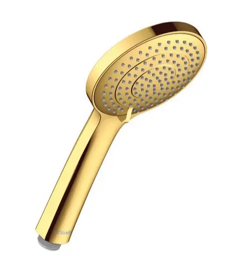 Duravit dušas - rokas duša, 3 strūklu veidi, MinusFlow, zelts UV0652016034