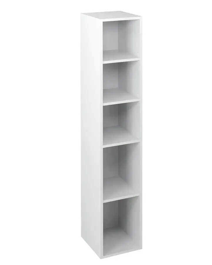 Sapho Espace - Atvērts plauktu skapis 30x172x32 cm, balts ESC160-3030