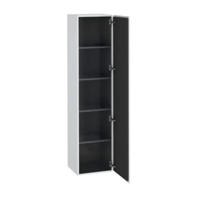 Duravit L-Cube - augstais skapis 176x40x36 cm, eņģes labajā pusē, balts matēts LC1180R1818