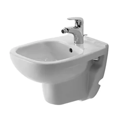 Duravit D-Code - piekaramais bidē Compact, balts 22371500002