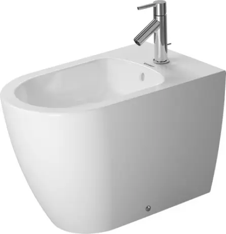 Duravit ME by Starck - stāvošs bidets ar pārplūdi, alpīnbalts 2289100000