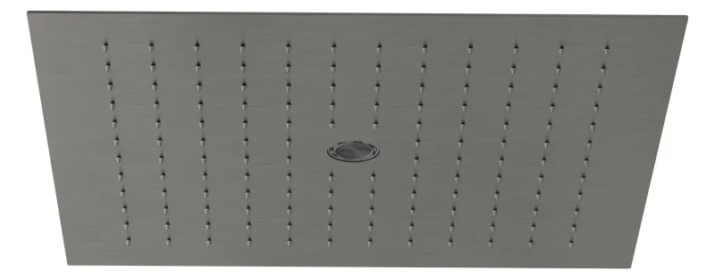 Kludi Asana - galvas duša, 44 x 44 cm, 2 strūklas veidi, birstēts Gunmetal 69420N2-00
