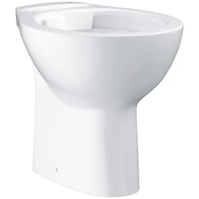 Grohe Bau Ceramic - stāvošs WC, bez apmales, Alpu balts 39431000