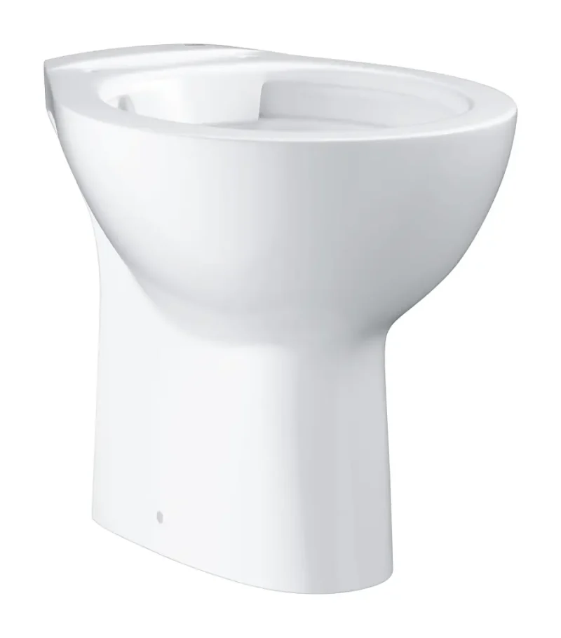 Grohe Bau Ceramic - stāvošs WC, bez apmales, Alpu balts 39431000