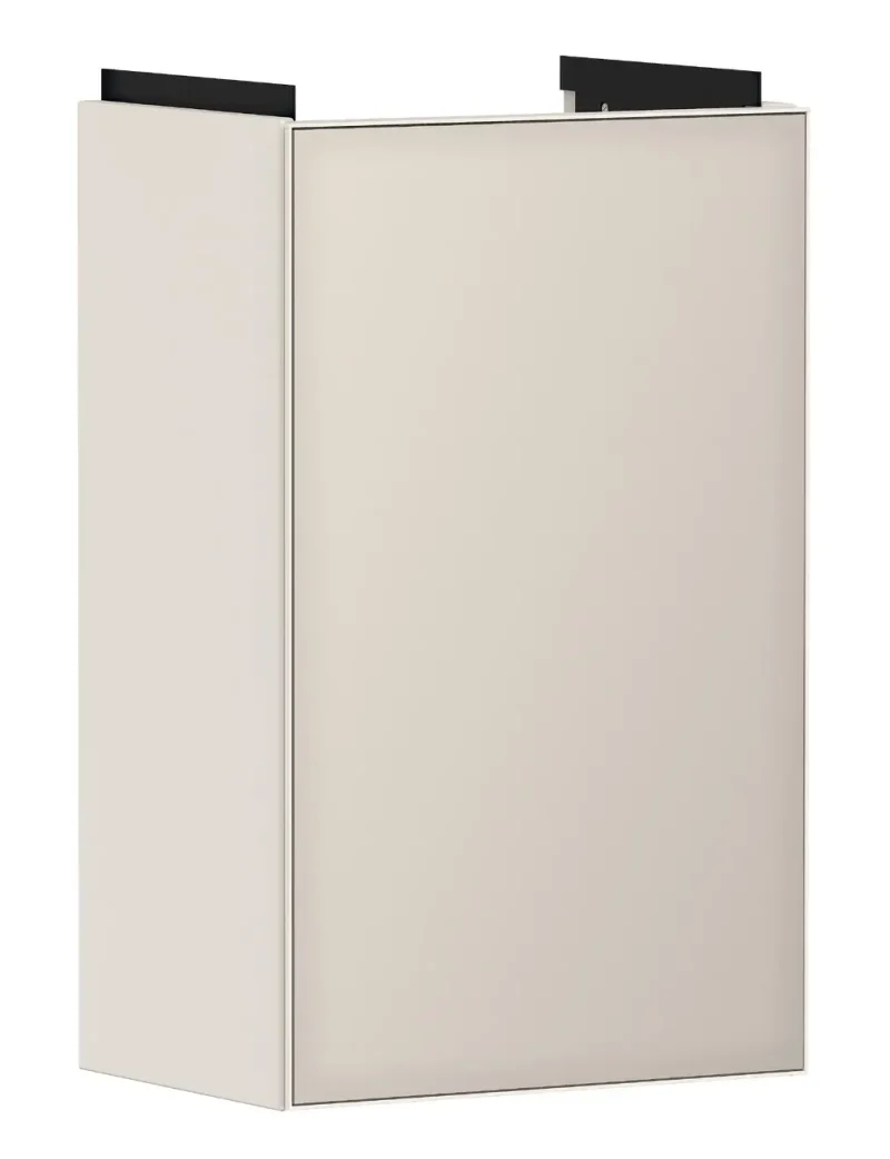 Hansgrohe Xevolos E - izlietnes skapītis 58x34x25 cm, 1 durvis, eņģes labajā pusē, bēšs matēts/bēšs metāliskais 54170790