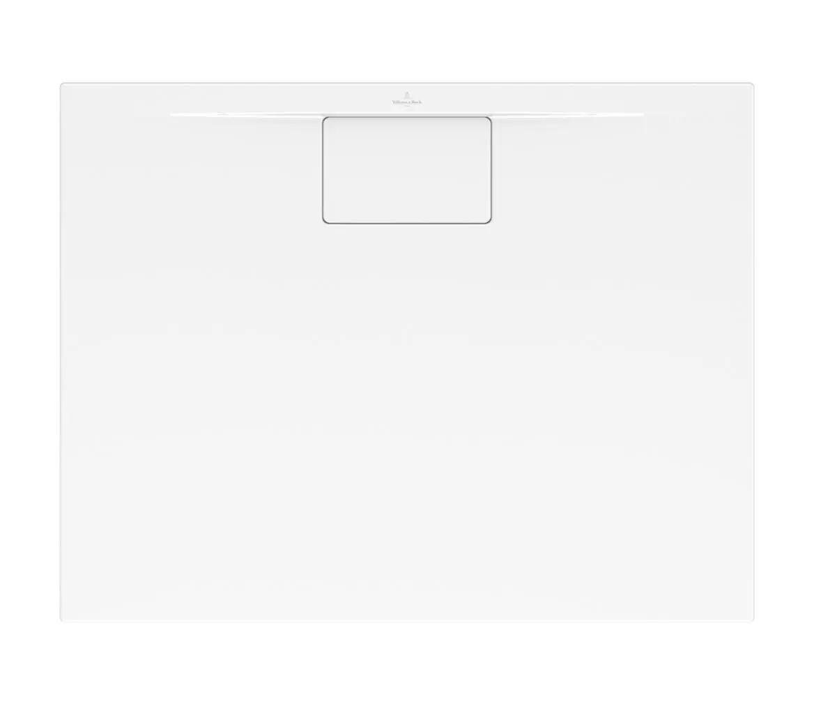 Villeroy & Boch Architectura MetalRim - dušas paliktnis, 80x90 cm, VilboGrip, Alpu balts UDA9080ARA215GV-01