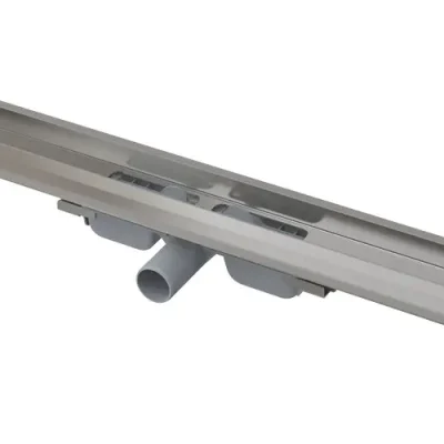 Alcadrain dušas notekas - dušas tekne Professional Low 65 cm, ar apmali pilnajai restei, nerūsējošais tērauds APZ106-650