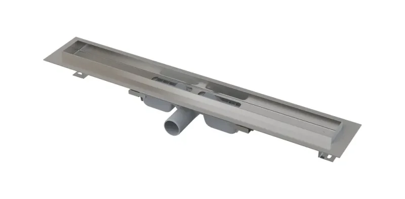 Alcadrain dušas notekas - dušas tekne Professional Low 65 cm, ar apmali pilnajai restei, nerūsējošais tērauds APZ106-650