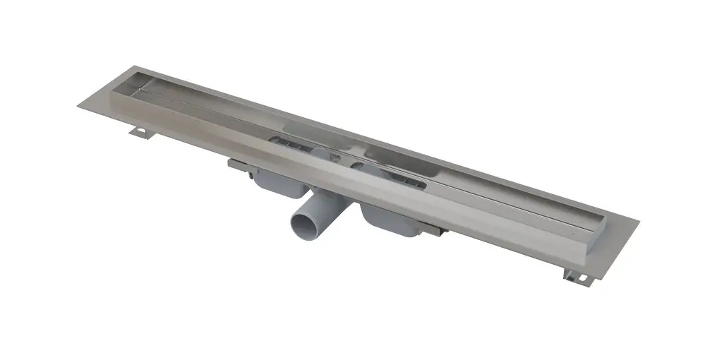 Alcadrain dušas notekas - dušas tekne Professional Low 65 cm, ar apmali pilnajai restei, nerūsējošais tērauds APZ106-650