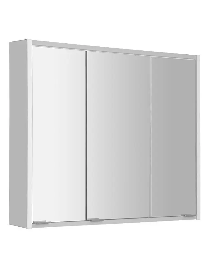 Sapho Batu - spoguļskapis ar LED apgaismojumu, 80x71x15 cm, balts 1141131