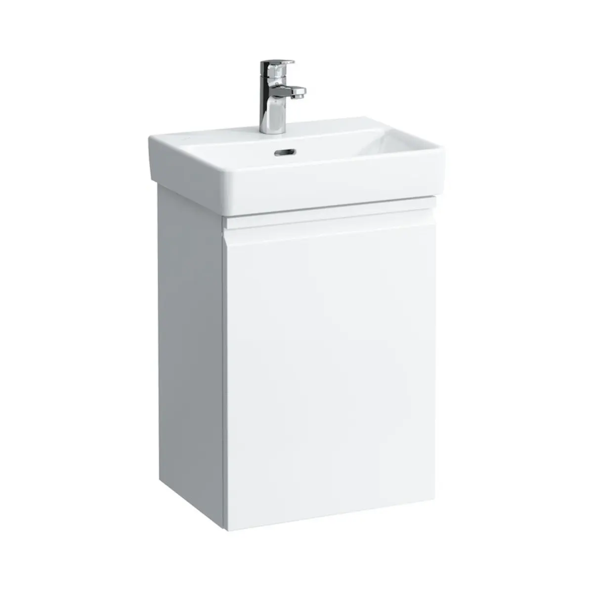 Laufen Pro S - izlietnes skapītis ar durvīm, 42x32x58 cm, atvērums pa kreisi, balts spīdīgs H4833010964751