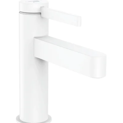 Hansgrohe Finoris - stāvvārsts 100, EcoSmart, balts matēts 76013700