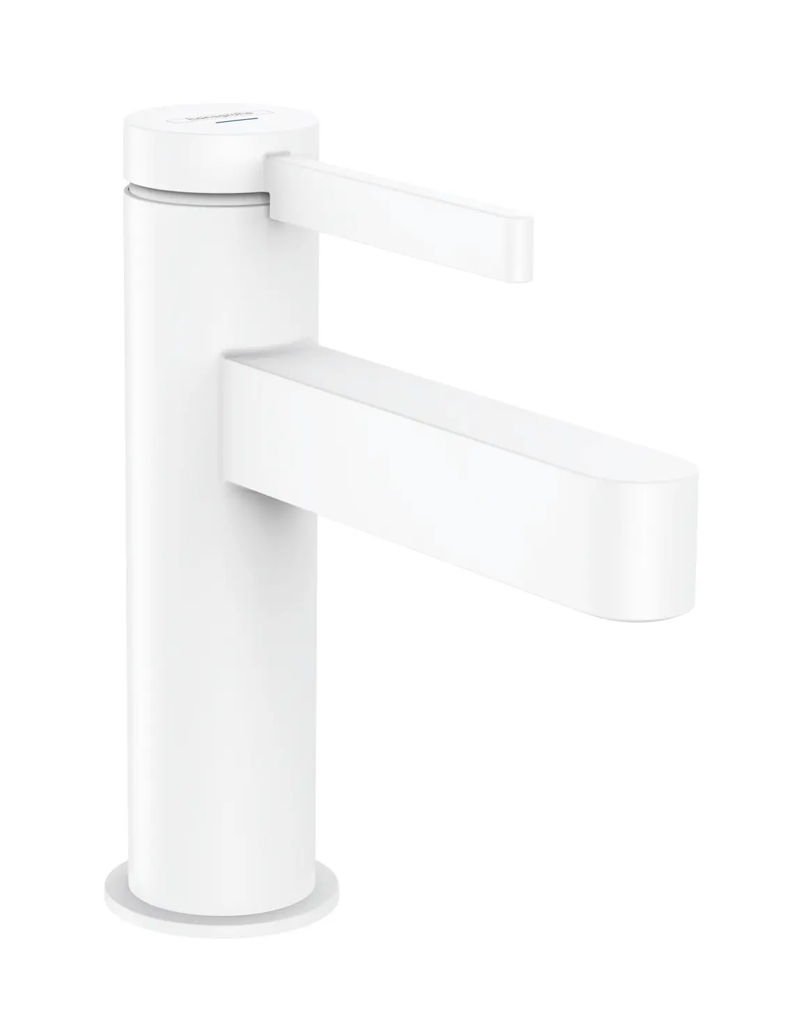 Hansgrohe Finoris - stāvvārsts 100, EcoSmart, balts matēts 76013700