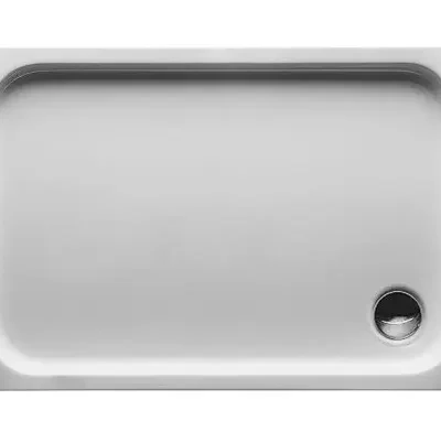 Duravit D-Code - dušas paliktnis 110x75 cm, alpu balts 720097000000000
