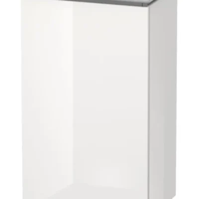 Duravit L-Cube - izlietnes skapītis 86x42x29 cm, kreisais, 1 durvis, balts spīdīgs LC6273L2222