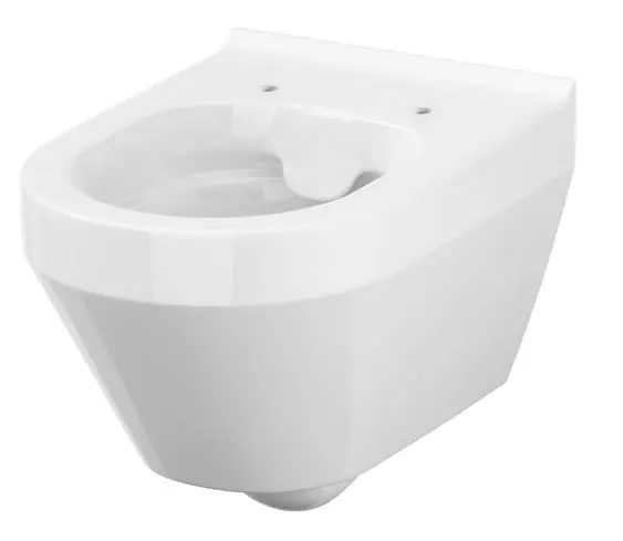 Cersanit Crea - pie sienas stiprināms WC, CleanOn, balts K114-015