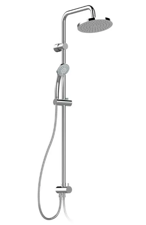 Ideal Standard Idealrain - dušas komplekts ar pārslēdzēju, diametrs 20 cm, 3 strūklas, hroms A6281AA