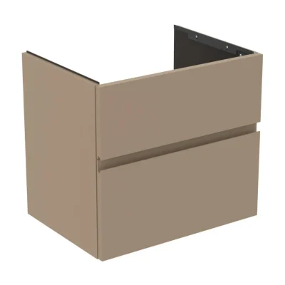 Ideal Standard Finesse - izlietnes skapītis, 60x44x55 cm, 2 atvilktnes, matēts Greige E3386UP
