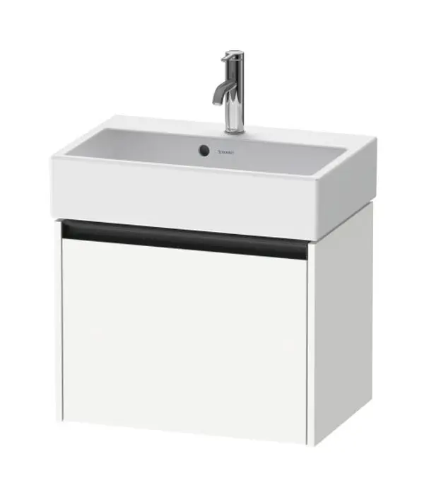 Duravit Ketho.2 - izlietnes skapītis, 44x58x39 cm, 1 atvilktne, balts matēts K25073018180000