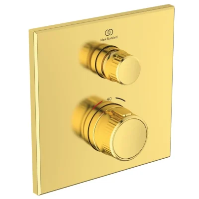 Ideal Standard CeraTherm Navigo - termostatisks dušas maisītājs, brushed zelts A7301A2