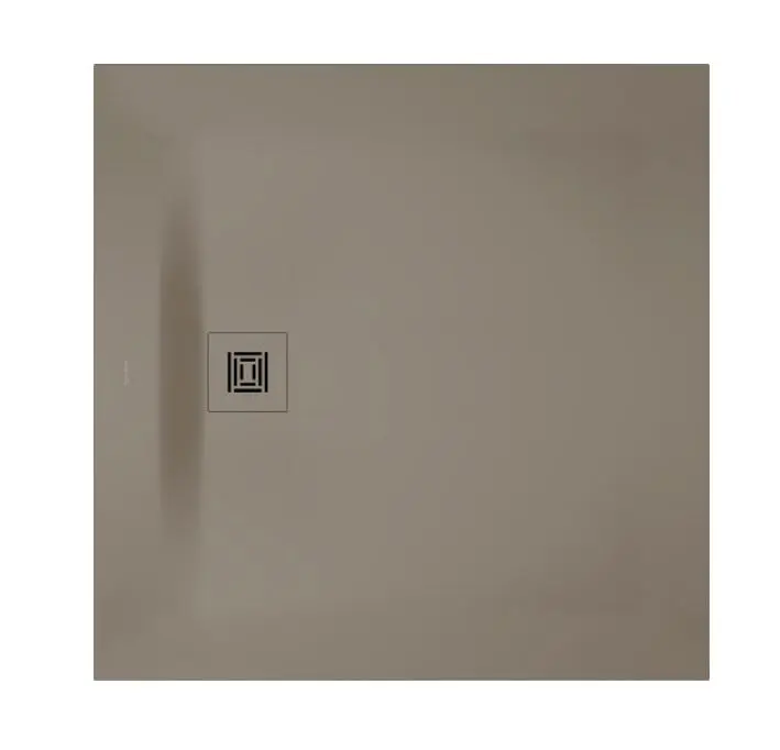 Duravit Sustano - dušas paliktnis 100x100 cm, DuraSolid, bēšs matēts 720275640000000