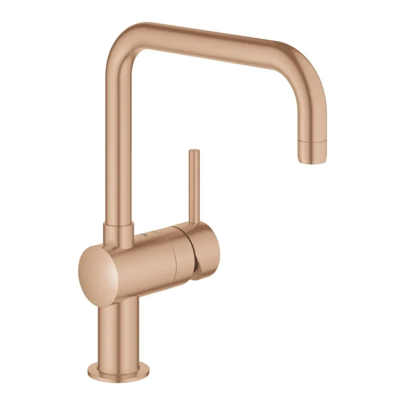 Grohe Minta - virtuves izlietnes maisītājs, Warm Sunset birstēts 32488DL0