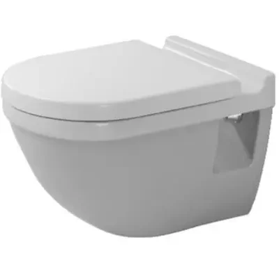 Duravit Starck 3 - piekaramais WC ar WC sēdekli SoftClose, Alpu balts 42000900A1