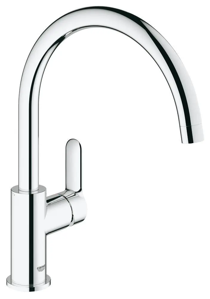 Grohe BauEdge - virtuves izlietnes vienas sviras maisītājs, hromēts 31367000