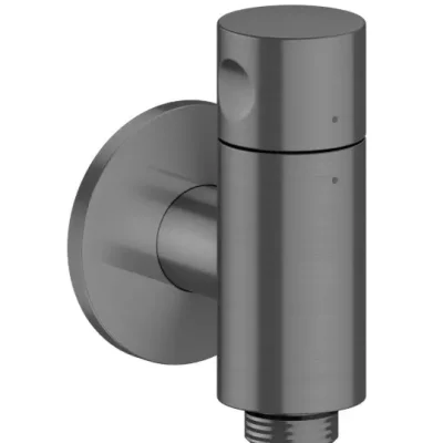 Axor One - noslēgvārsts, birstēts melnais hroms 48781340
