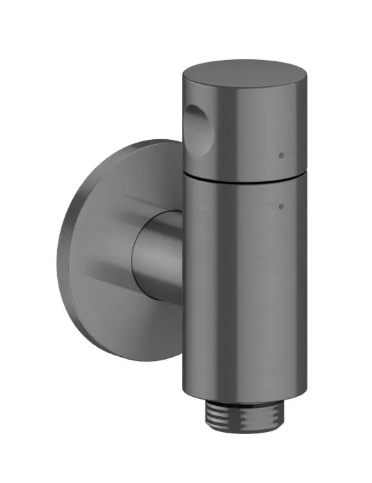 Axor One - noslēgvārsts, birstēts melnais hroms 48781340