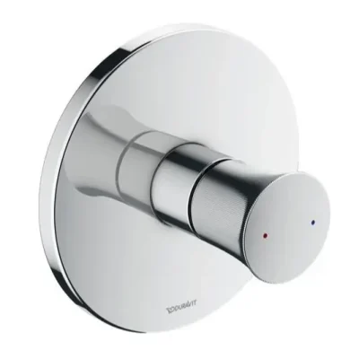 Duravit White Tulip - zemapmetuma dušas maisītājs, hroms WT4210010010