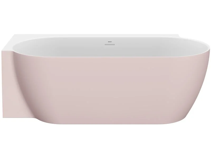 Ravak Freedom Corner II Tec - vanna 175x86 cm, kreisā, Alabaster Pink/balta CC91600000