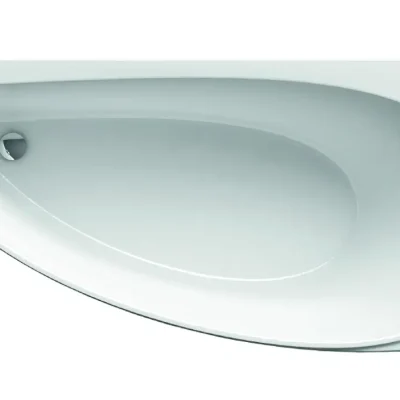 Ravak Avocado - Asimetriska vanna 160 R, 160x75 cm, labā, balta CH01000000