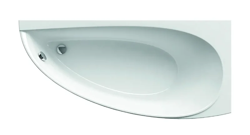 Ravak Avocado - Asimetriska vanna 160 R, 160x75 cm, labā, balta CH01000000