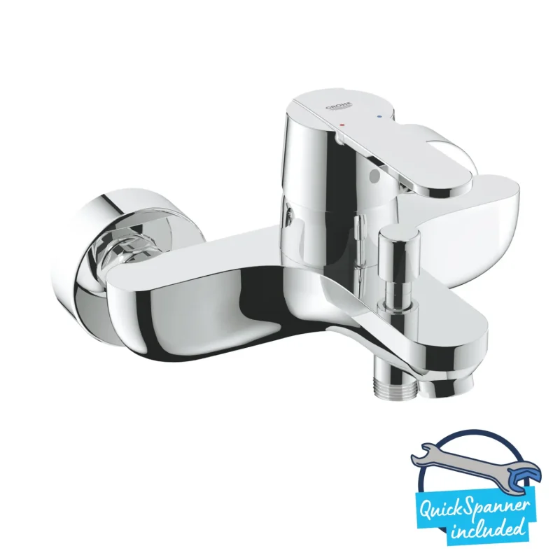 Grohe Get - sienas vannas maisītājs, hroms 32887000