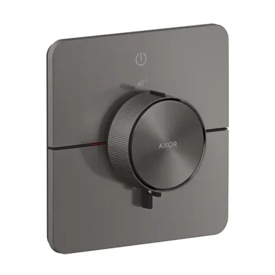 Axor ShowerSelect ID - zemapmetuma termostata maisītājs, hroms melns matēts 36758340