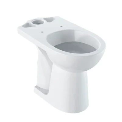 Geberit Selnova Comfort - stāvošs WC komplekts, vertikāls izvads, 67x36 cm, bez skalošanas malas, balts 500.284.01.5
