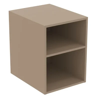 Ideal Standard Finesse - sānu skapis, atvērts, 40x51x54 cm, 1 plaukts, matēts greige E3401UP