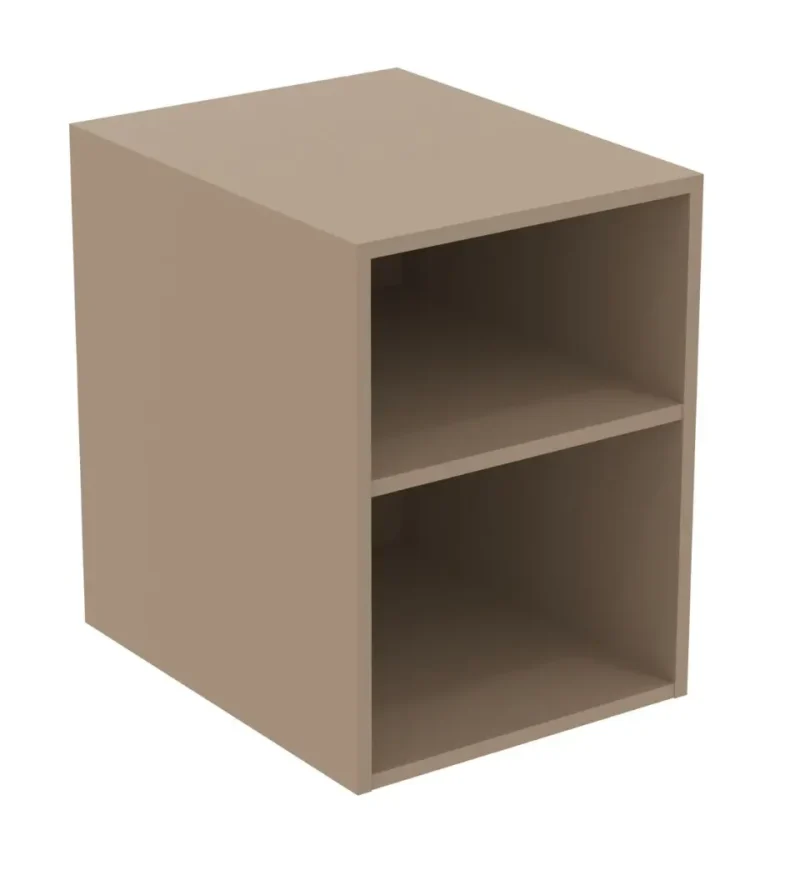 Ideal Standard Finesse - sānu skapis, atvērts, 40x51x54 cm, 1 plaukts, matēts greige E3401UP