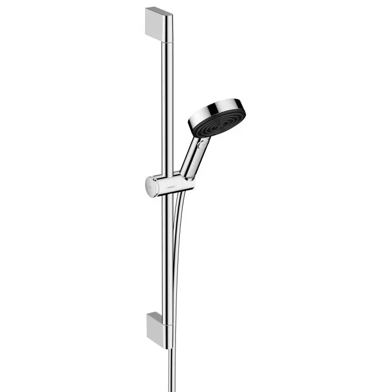 Hansgrohe Pulsify Select - dušas komplekts, 3 strūklas veidi, EcoSmart, stienis 67 cm un šļūtene, hroms 24161000
