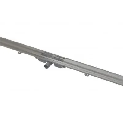 Alcadrain dušas notekas - dušas noteka 145 cm, ar malu perforētam režģim, nerūsējošais tērauds APZ101-1450