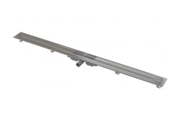 Alcadrain dušas notekas - dušas noteka 145 cm, ar malu perforētam režģim, nerūsējošais tērauds APZ101-1450