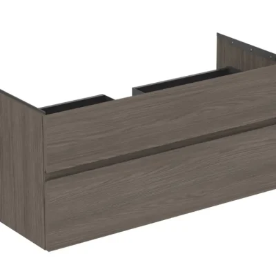 Ideal Standard Finesse - izlietnes skapītis, 120x51x55 cm, 2 atvilktnes, Dark Elm E3394UR
