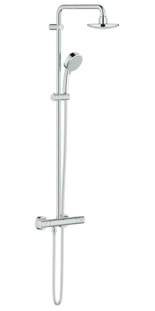 Grohe Tempesta Cosmopolitan - dušas sistēma 16 cm, 2 strūklas veidi, hromēts 27922000