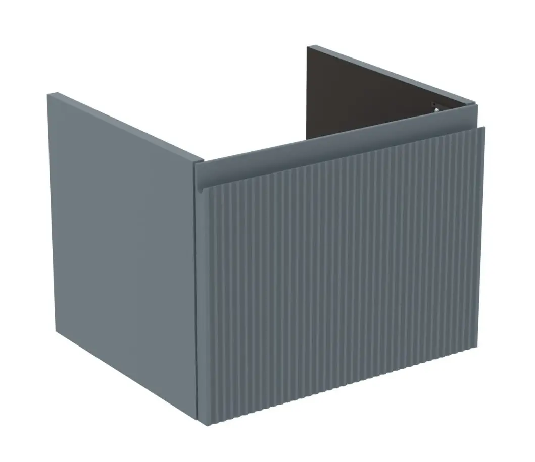 Ideal Standard Finesse - izlietnes skapītis, 48x41x37 cm, 1 atvilktne, Ribbed matēts Ashblue E3406UQ